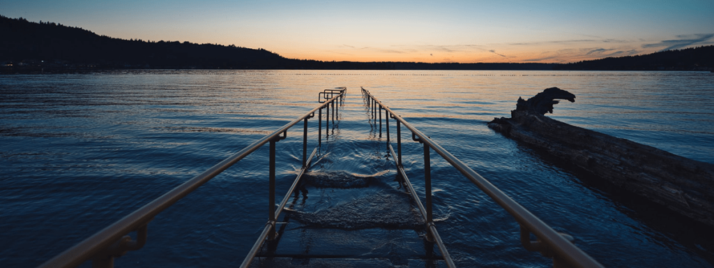 photo of Lake Sammamish at Sunset